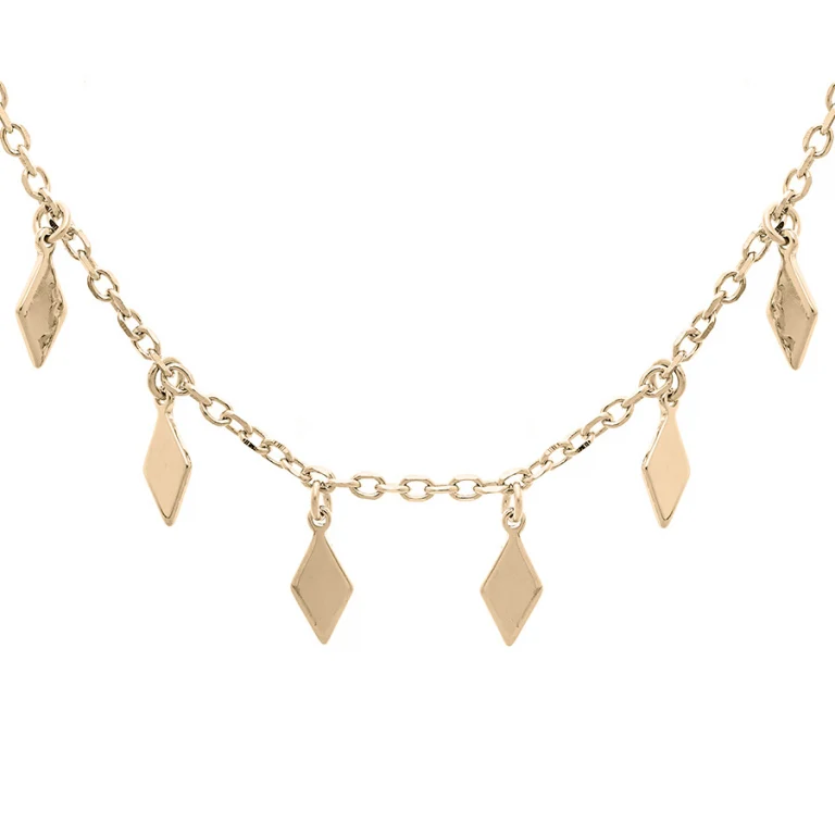 Collier plaquettes – Plaqué or | Azuline