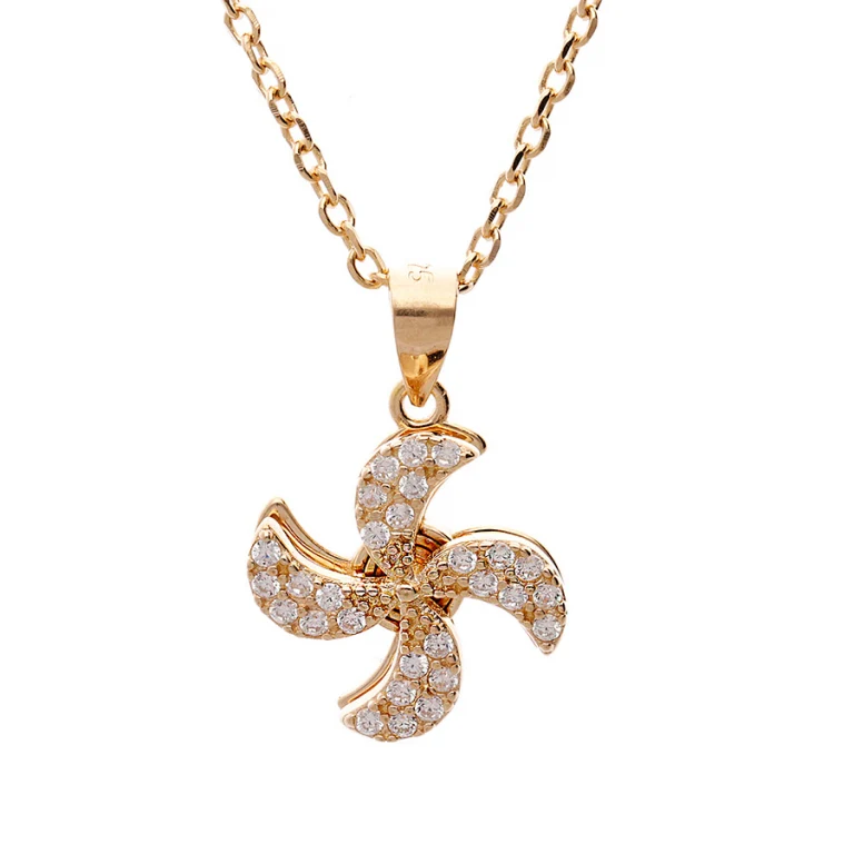 Collier hélice – Plaqué or | Azuline