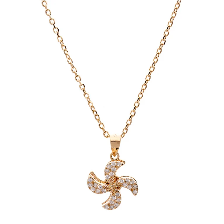 Collier hélice – Plaqué or | Azuline