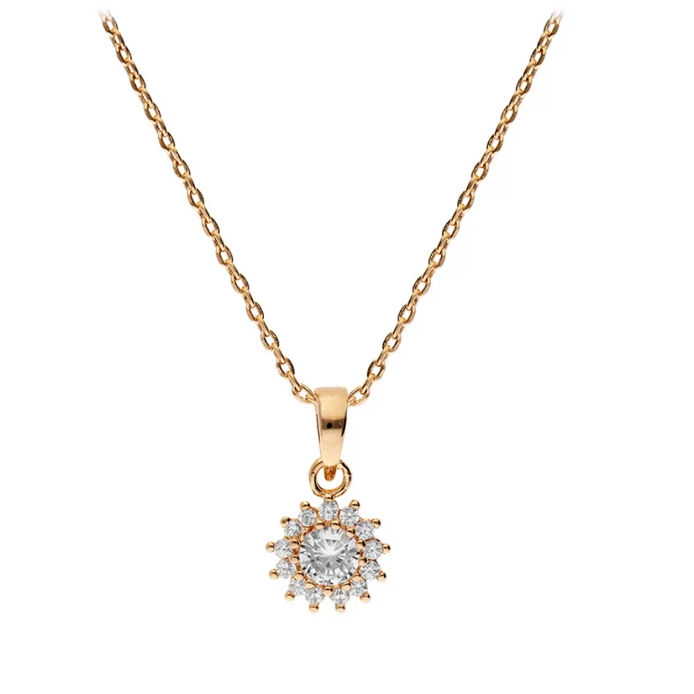 Collier soleil – Plaqué or | Azuline