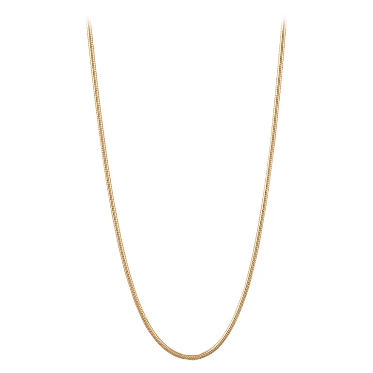 Collier ras de cou tube 40 cm – Plaqué or | Azuline