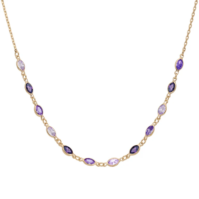 Collier dégradé – Plaqué or | Azuline