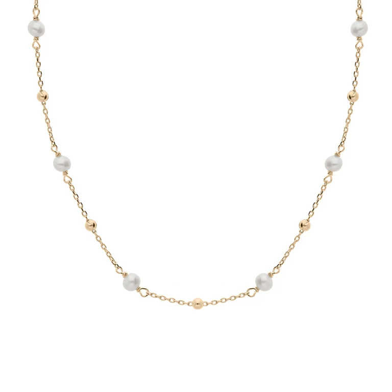 Collier sept perles de culture d’eau douce – Plaqué or | Azuline