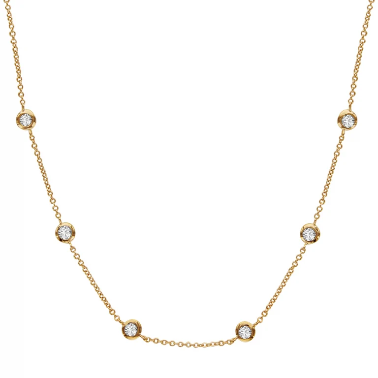 Collier pierres – Plaqué or | Azuline