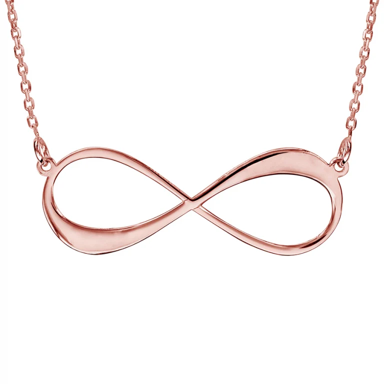 Collier forme infini – Plaqué or | Azuline