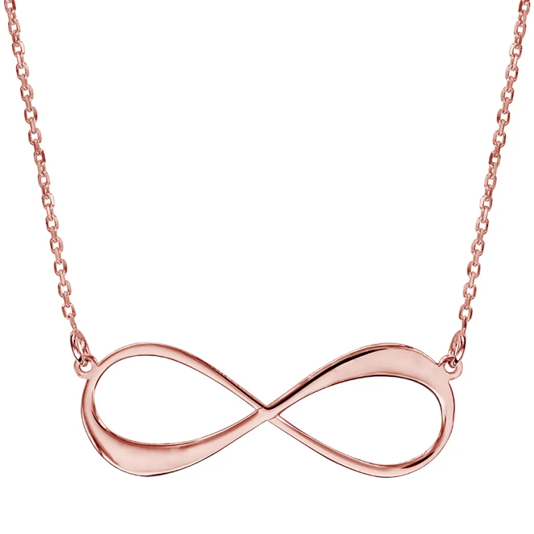 Collier forme infini – Plaqué or | Azuline