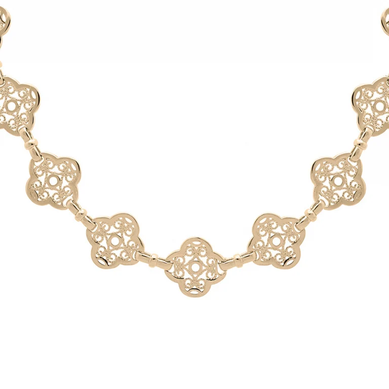 Collier filigrane – Plaqué or | Azuline