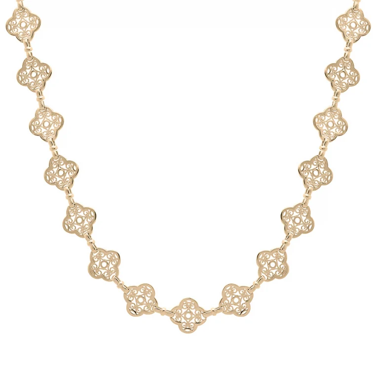 Collier filigrane – Plaqué or | Azuline