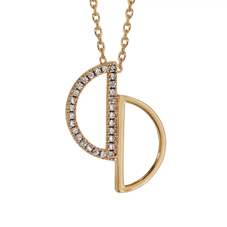 Collier demi cercle – Plaqué or | Azuline
