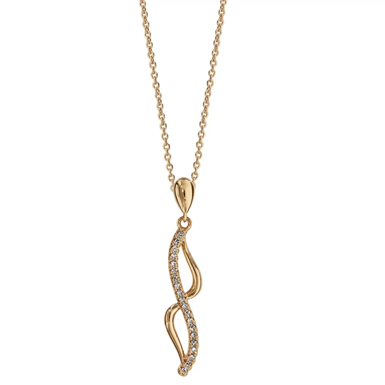Collier volute – Plaqué or | Azuline