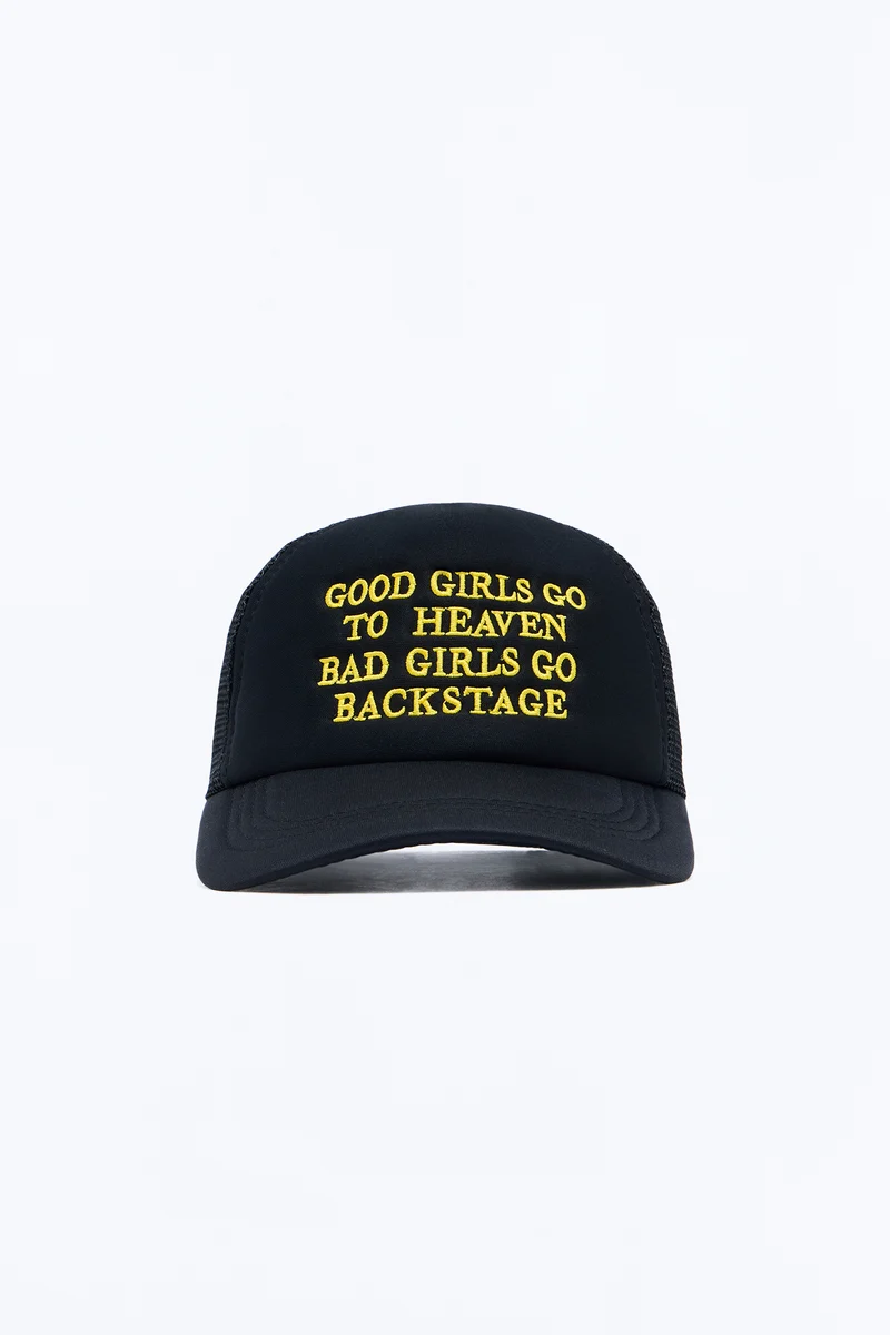 Good Girls Bad Girls Trucker Hat - Black/combo