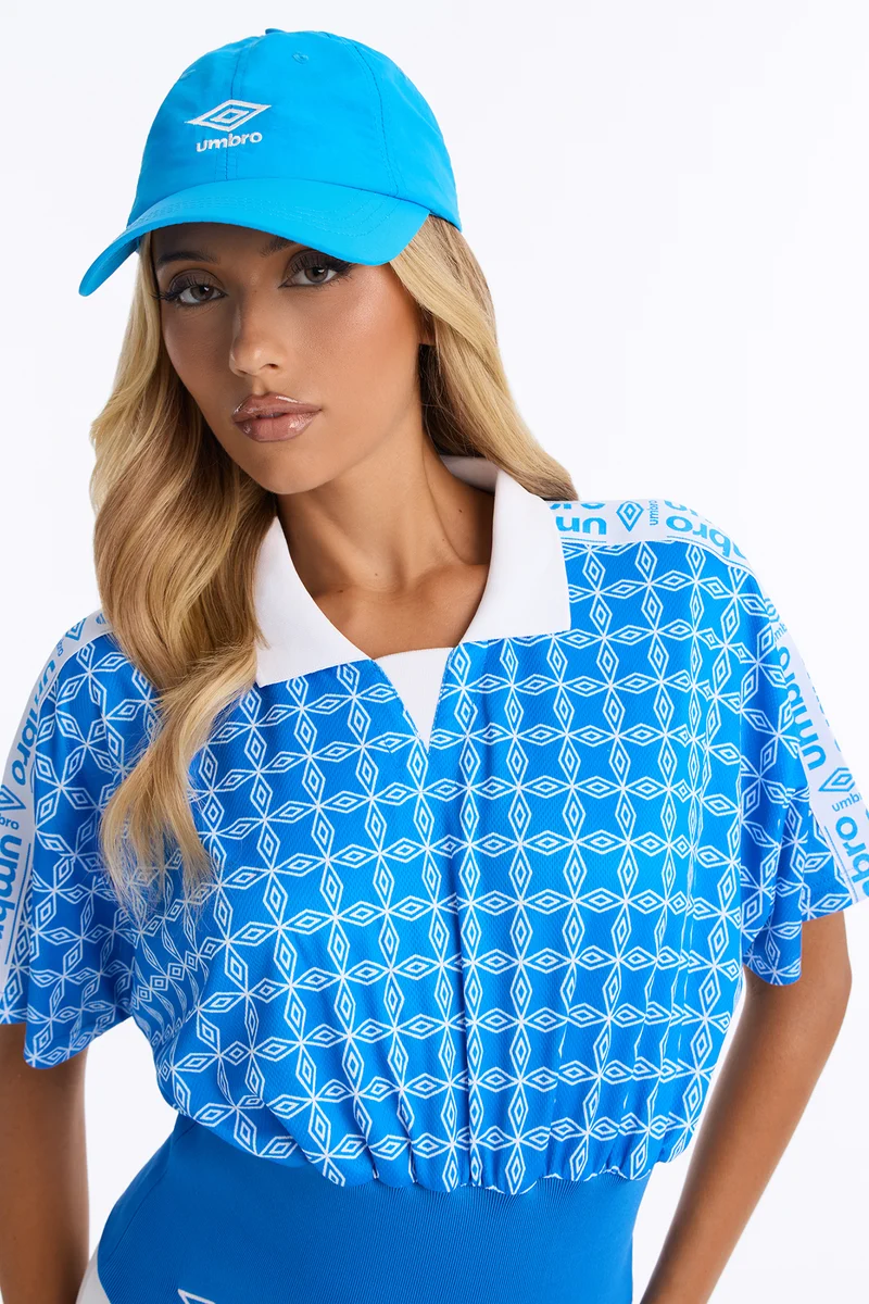 Umbro Unisex Nylon Baseball Hat - Blue