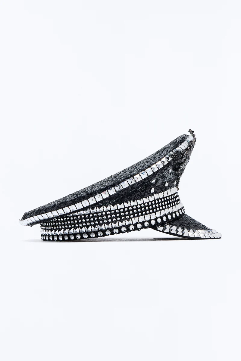 Hot Desert Captain Hat - Black