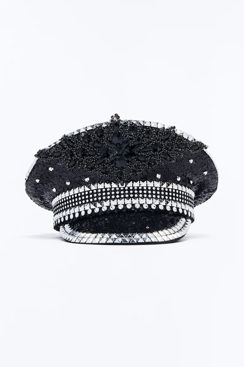 Hot Desert Captain Hat - Black