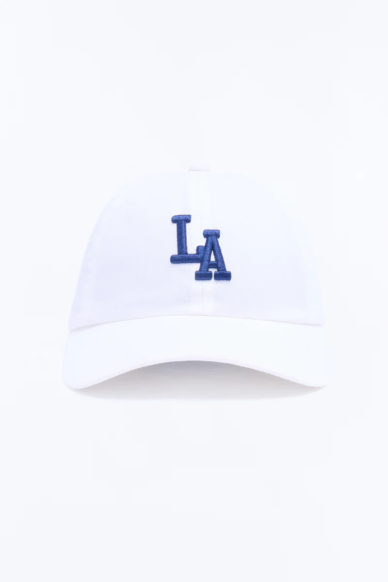 LA City Girl Baseball Hat - White/combo