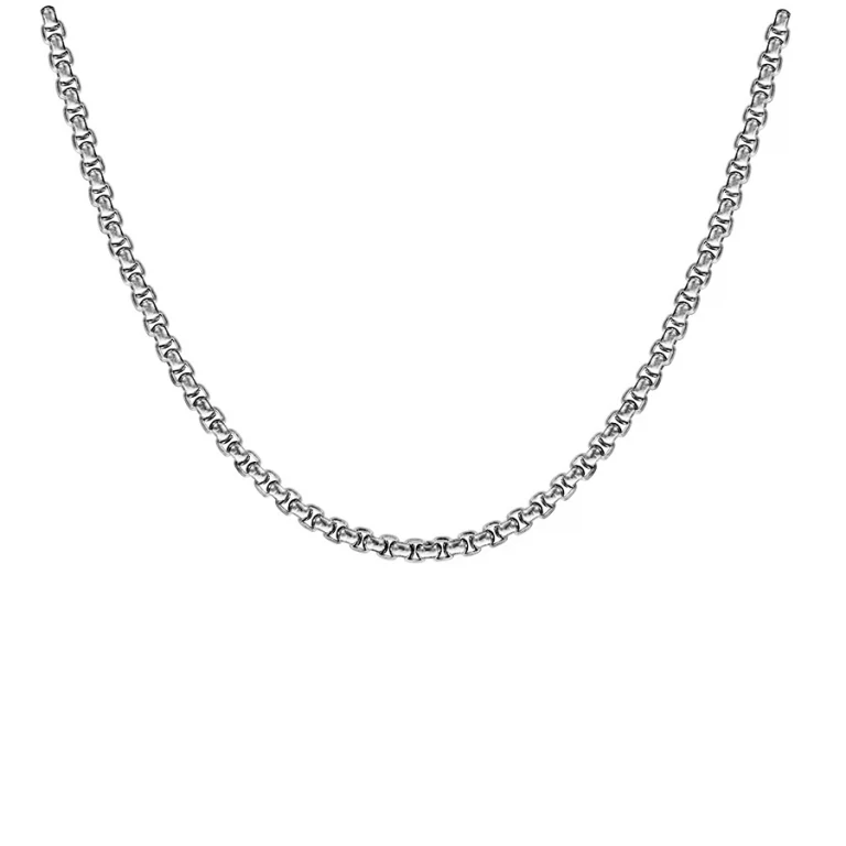 Sautoir maille 60 cm – Acier | Azuline