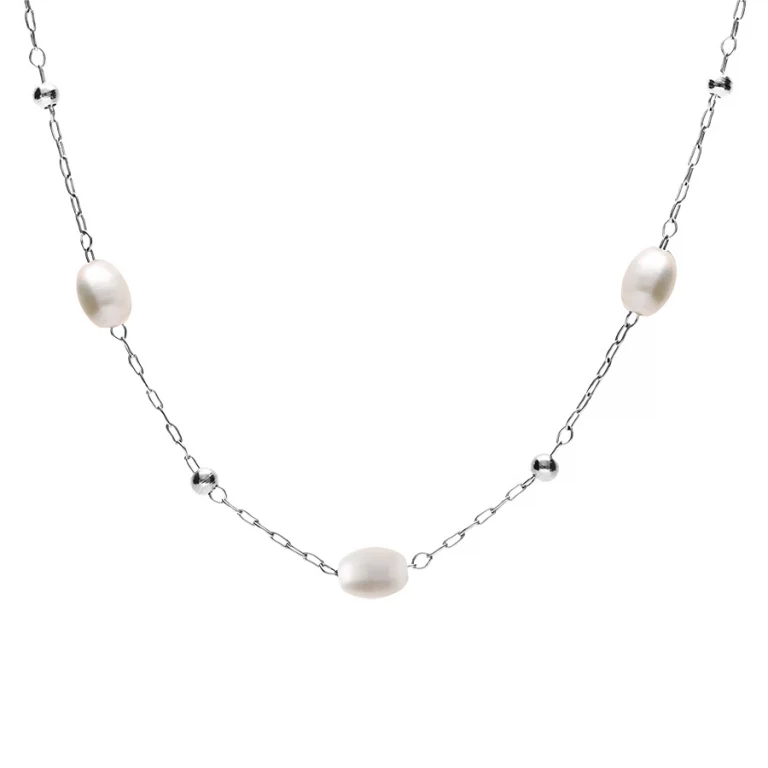 Collier ovale – Acier | Azuline