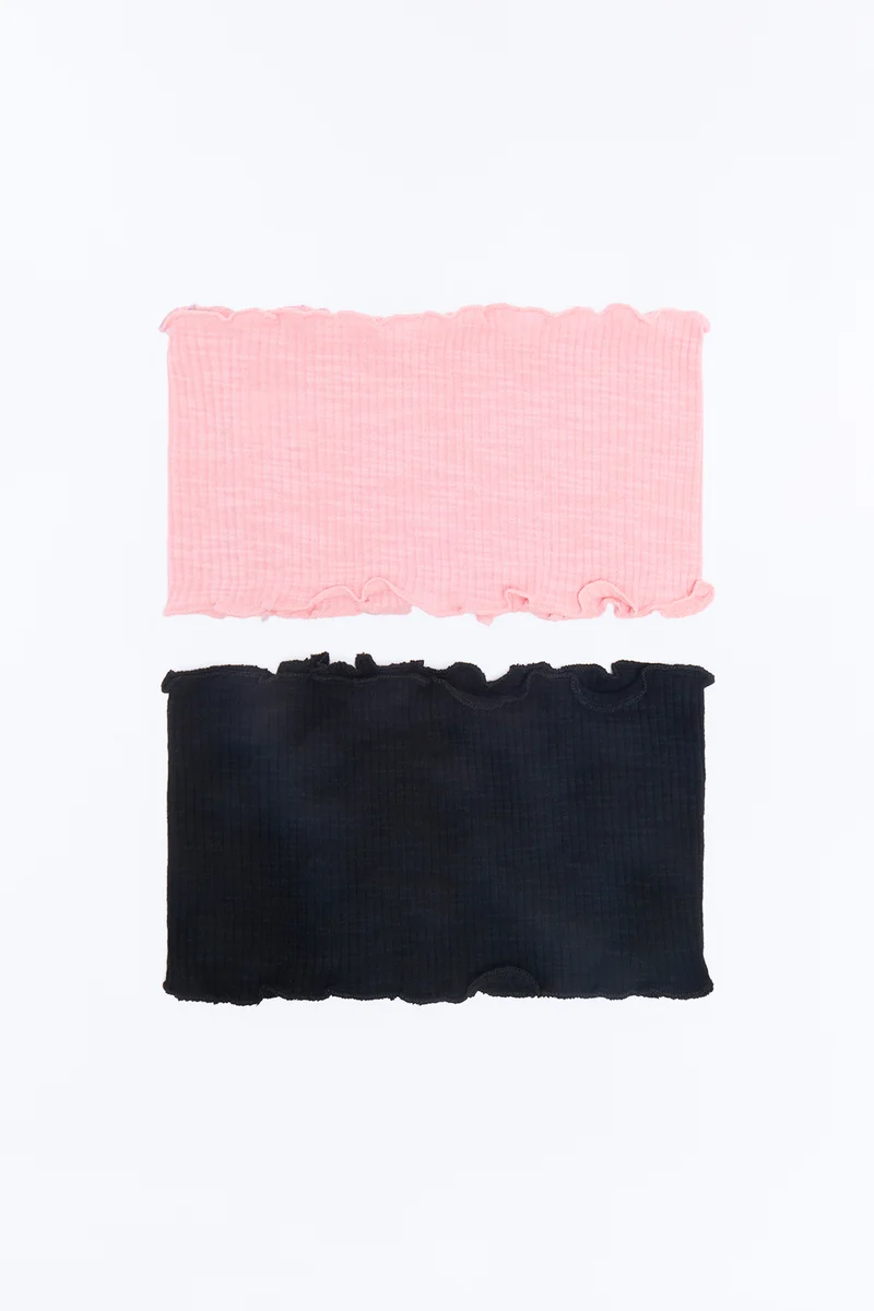 A Girl Like Me 2 Piece Headband Set - Black/combo