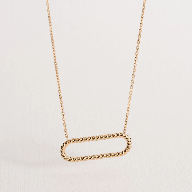 Collier Marine – Plaqué or | Ana & Cha