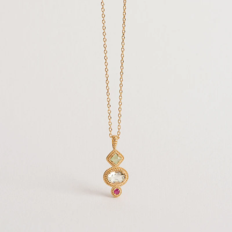 Collier Courtney – Plaqué or | Ana & Cha