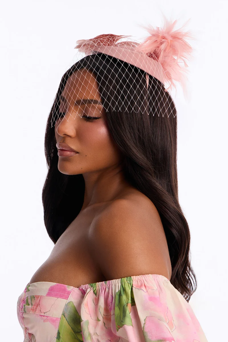 Main Act Fascinator - Pink