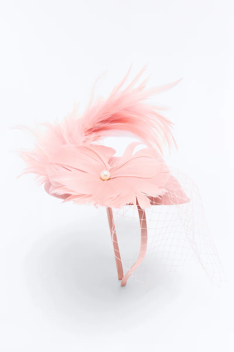 Main Act Fascinator - Pink