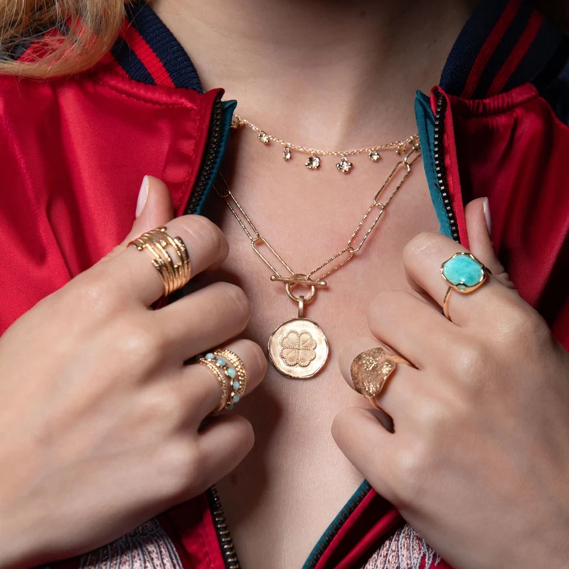 Collier Gwen – Plaqué or | Ana & Cha