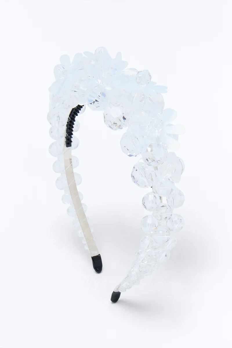 Prettiest Bloom Headband - Clear