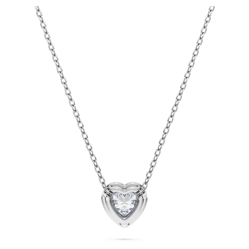 Pendentif Swarovski - Eternity - Cœur - G+ & Argenté