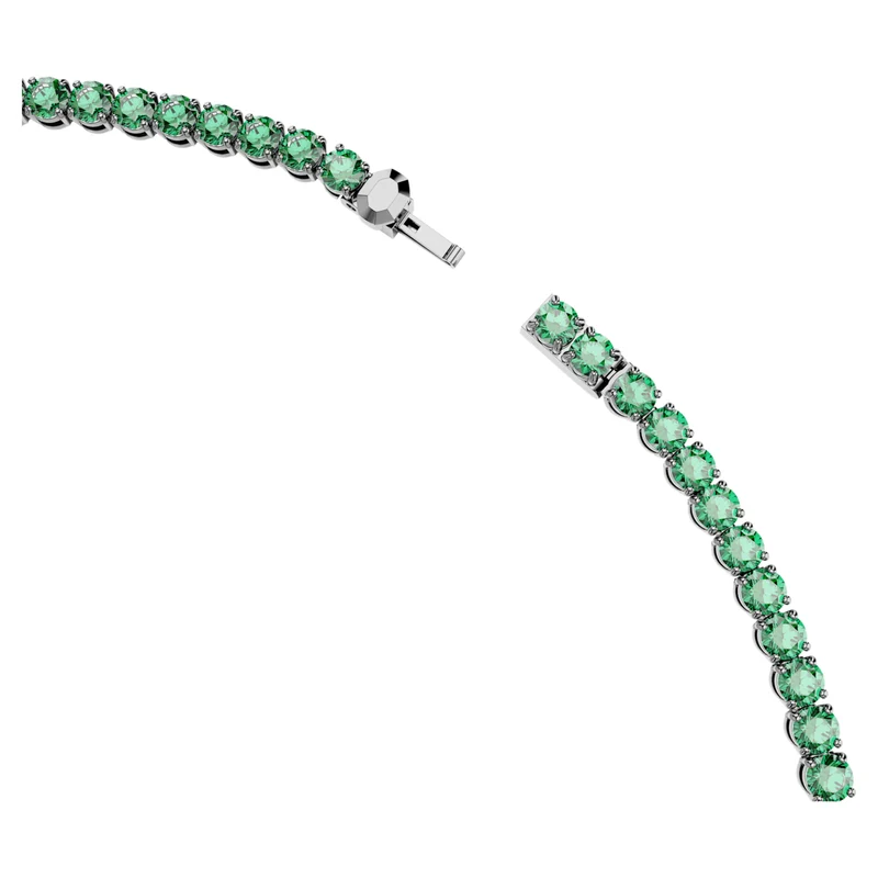 Collier Swarovski - Matrix - Taille ronde - Vert & Noir