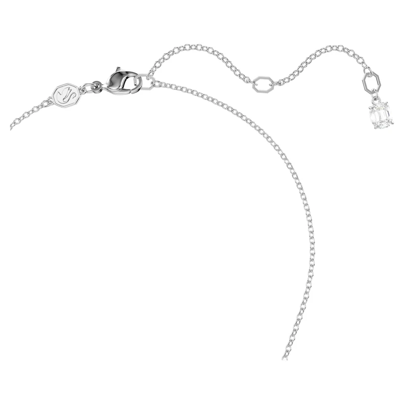 Pendentif Swarovski - Insigne - Étoile - Blanc & Argenté