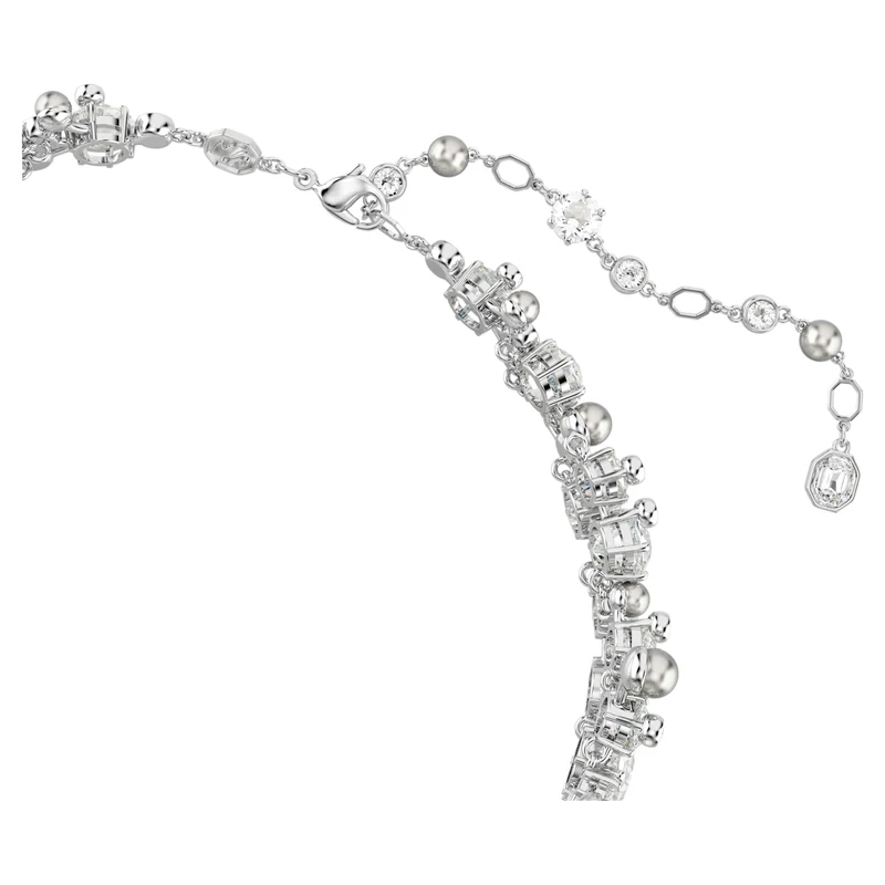 Collier Swarovski - Constella - Taille ronde - Blanc & Argenté