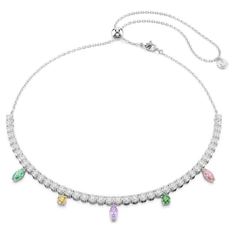 Collier Swarovski - Ariana Grande x Swarovski - Tailles variées - Multicolore & Argenté
