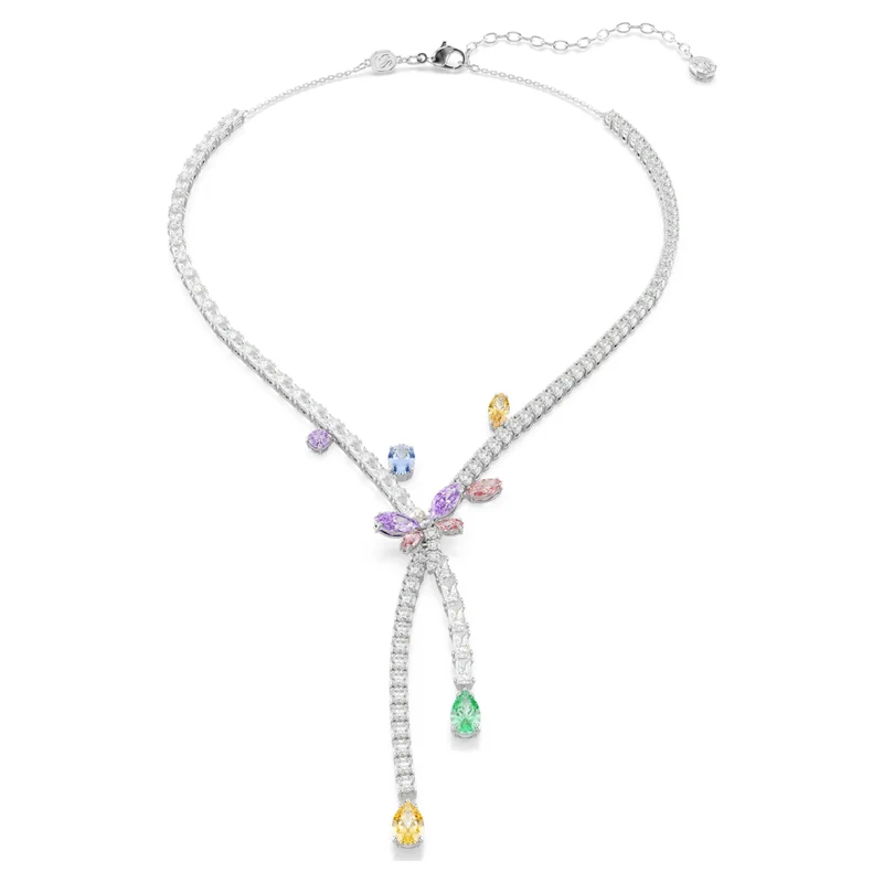 Collier Swarovski - Ariana Grande x Swarovski - Libellule - Longueur ajustable - Multicolore & Argenté