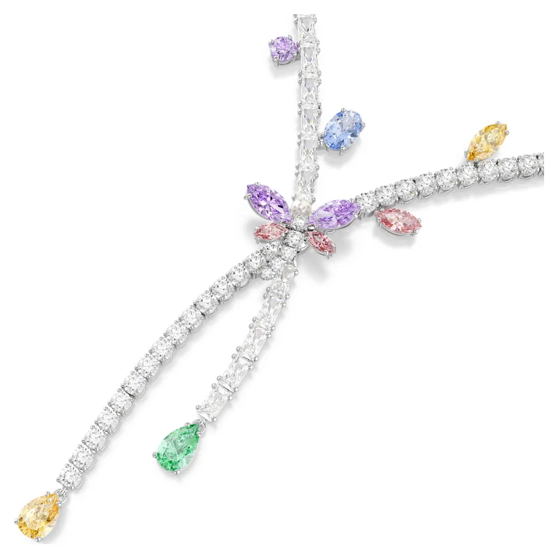 Collier Swarovski - Ariana Grande x Swarovski - Libellule - Longueur ajustable - Multicolore & Argenté