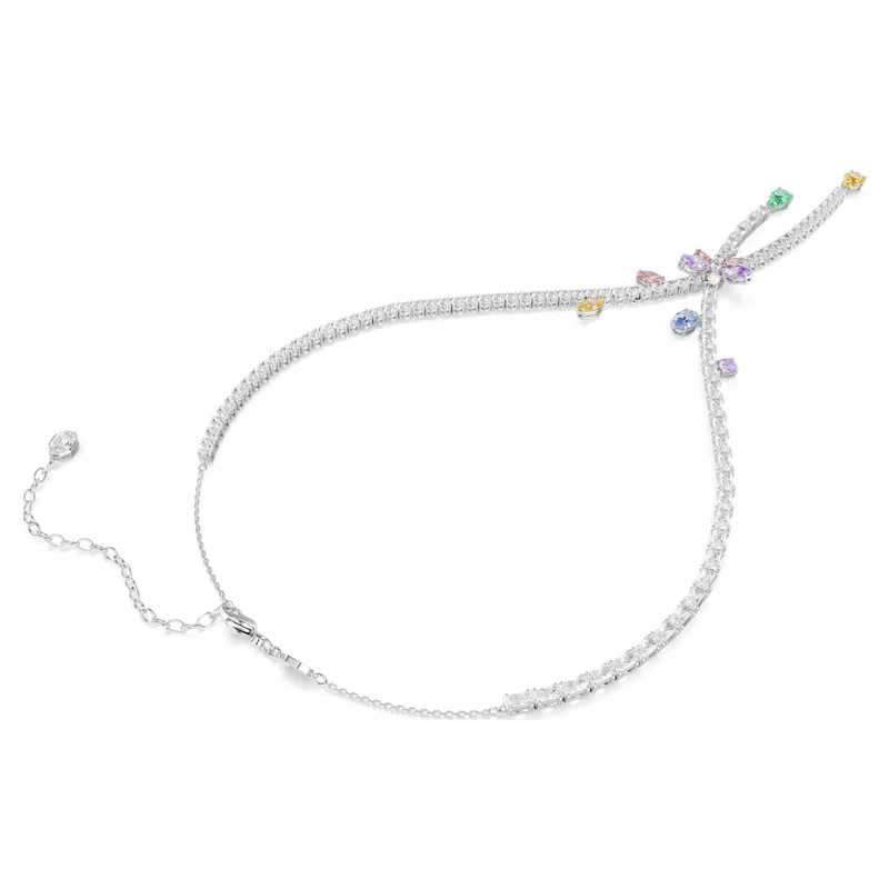 Collier Swarovski - Ariana Grande x Swarovski - Libellule - Longueur ajustable - Multicolore & Argenté
