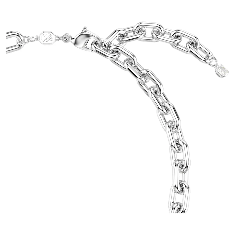 Collier Swarovski - Idyllia - Tailles variées - Blanc & Argenté