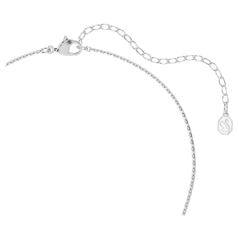 Pendentif Swarovski - Ariana Grande x Swarovski - Fleur - Longueur ajustable - Blanc & Argenté