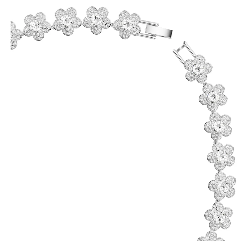 Collier Swarovski - Ariana Grande x Swarovski - Fleur - Blanc & Argenté