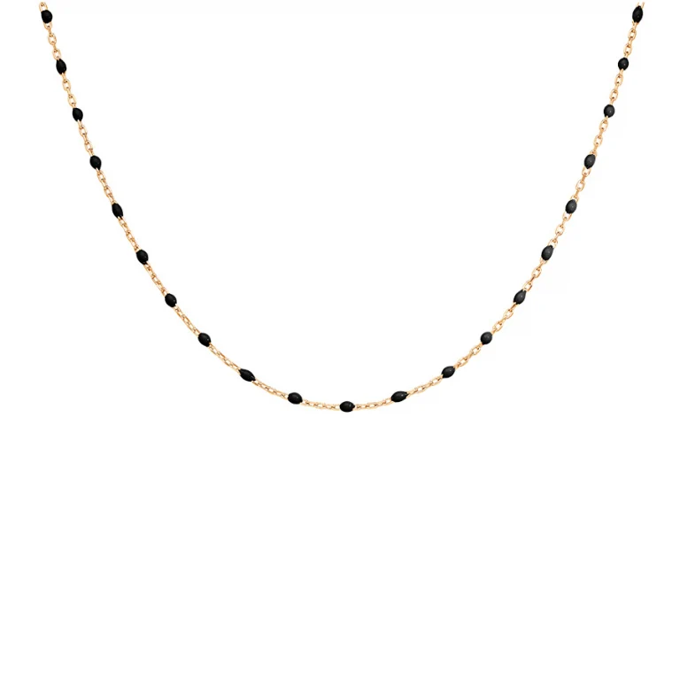 Sautoir olives 70 cm – Argent 925 doré | Azuline