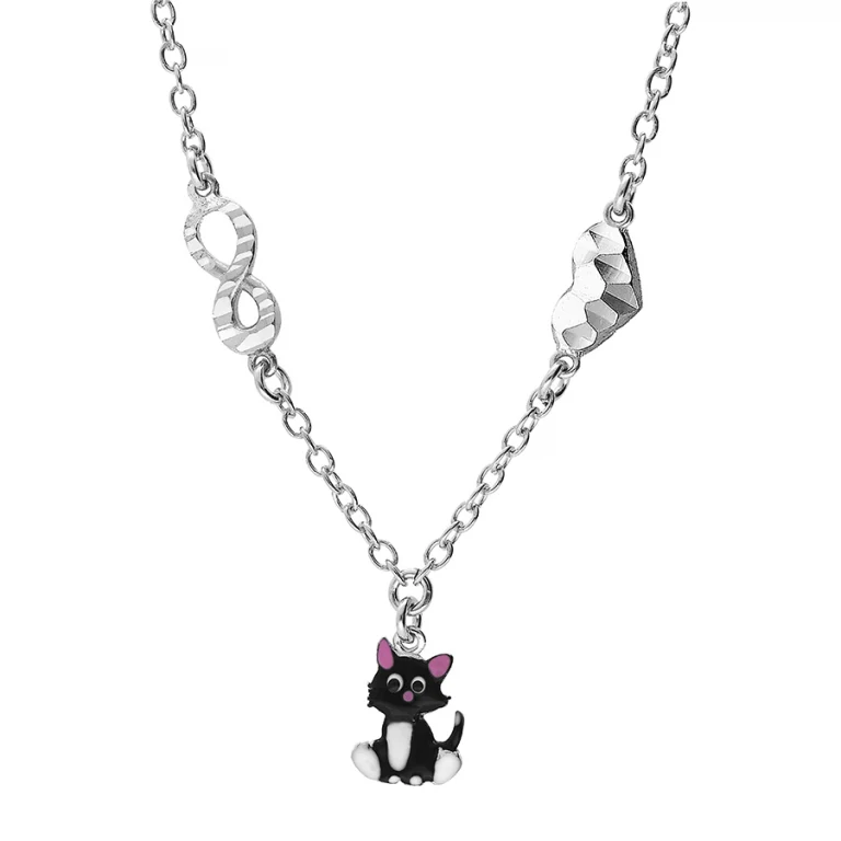 Collier ras de cou infini 39 cm – Argent 925 rhodié | Azuline