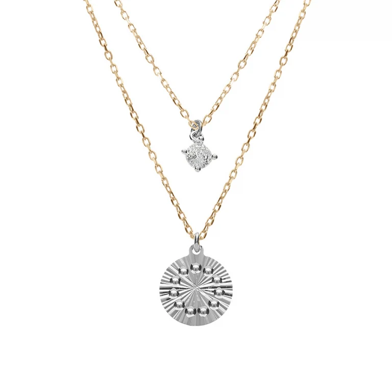 Collier rond – Argent 925 doré | Azuline