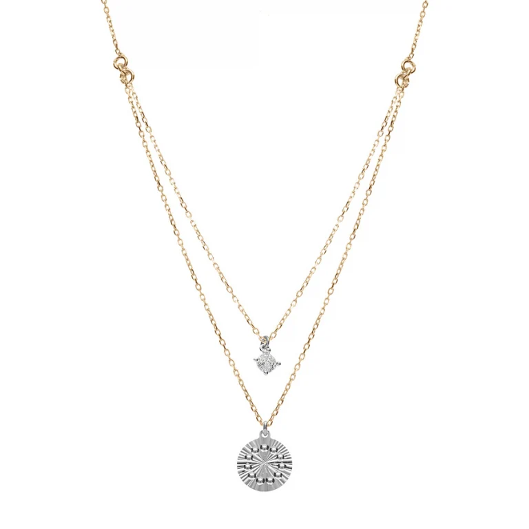 Collier rond – Argent 925 doré | Azuline