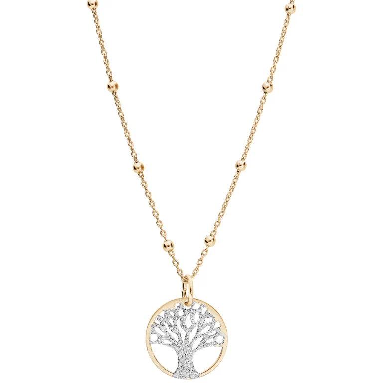 Collier arbre – Argent 925 doré | Azuline