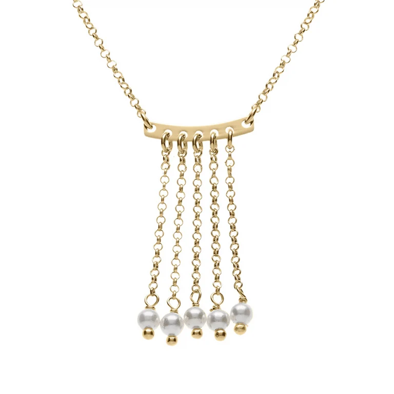 Collier chainettes – Argent 925 doré | Azuline
