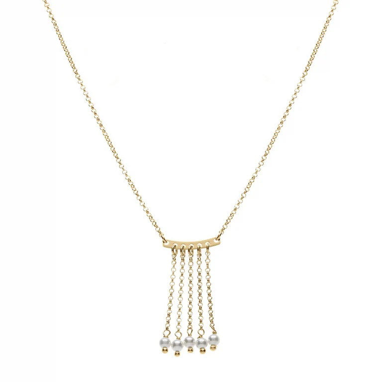 Collier chainettes – Argent 925 doré | Azuline