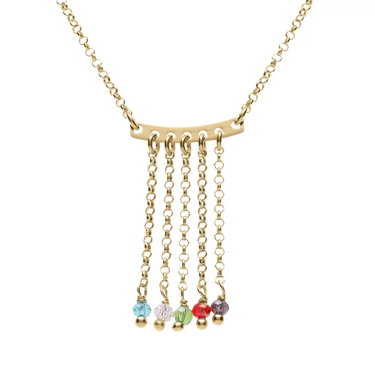 Collier chainette – Argent 925 doré | Azuline