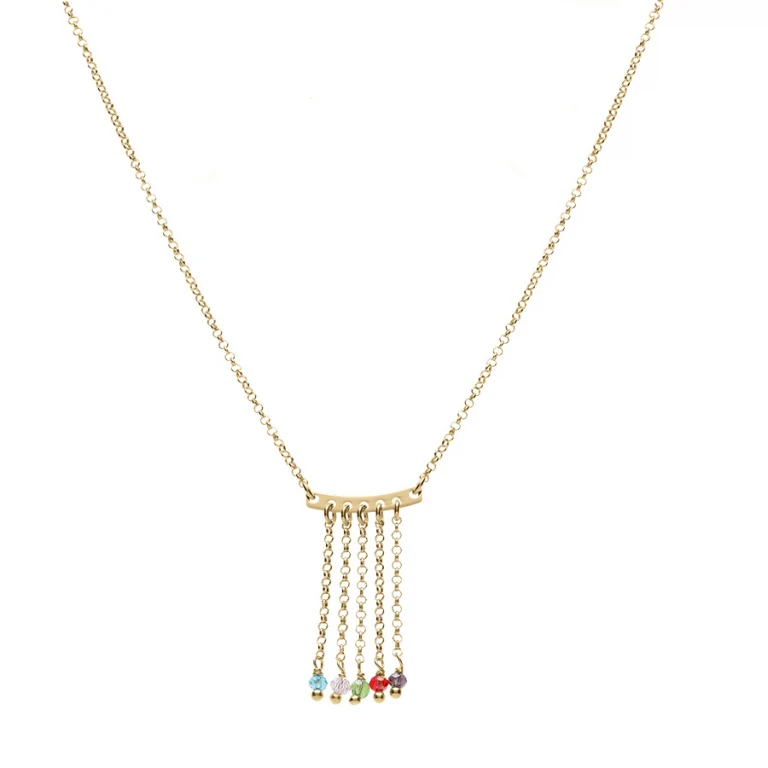 Collier chainette – Argent 925 doré | Azuline