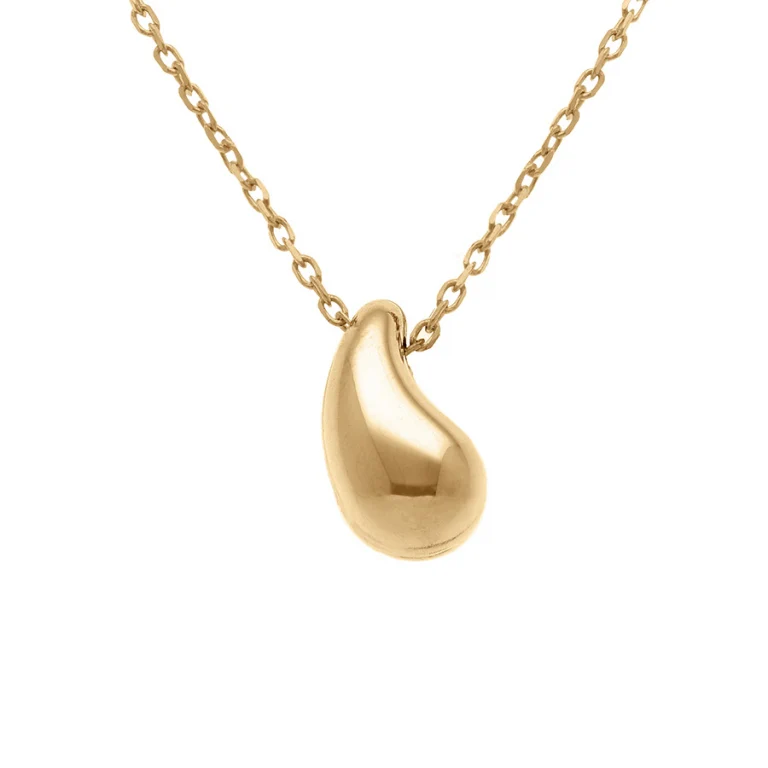 Collier goutte – Argent 925 doré | Azuline