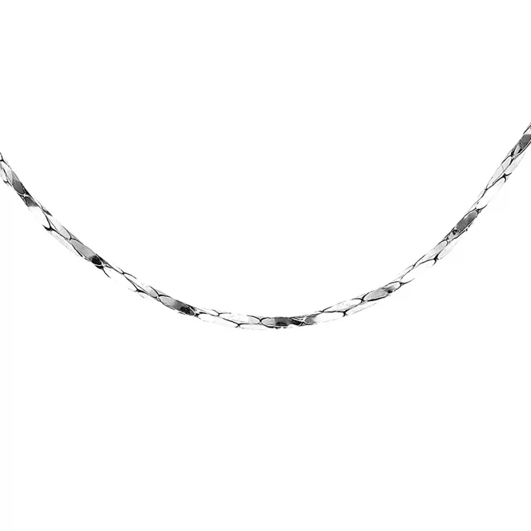 Collier ras de cou torsadé diamanté texturé 38 cm – Argent 925 rhodié | Azuline